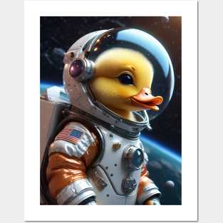 Astro Duck Posters and Art